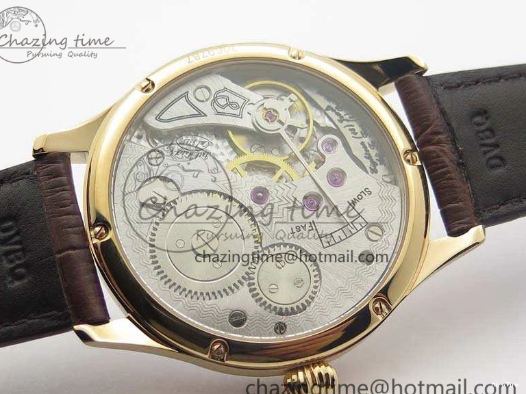 MIROTIME 0818 Effortless Portuguese Fa Jones IW544201 RG GSF 1:1 Best Edition White Dial On Leather Strap 7228